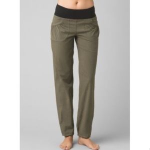 PrAna olive green pants from REI.